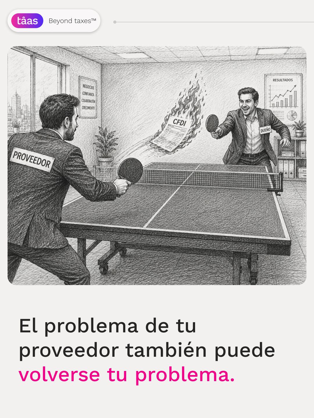 El problema de tu proveedor también puede volverse tu problema